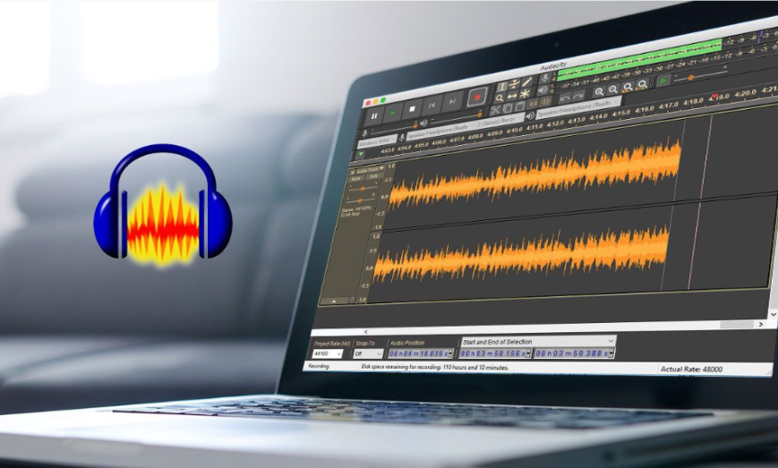 Audacity 界面示例